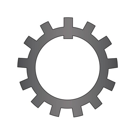 Heritage Tooth Lock Washer, Carbon Steel, Plain Finish MB-17